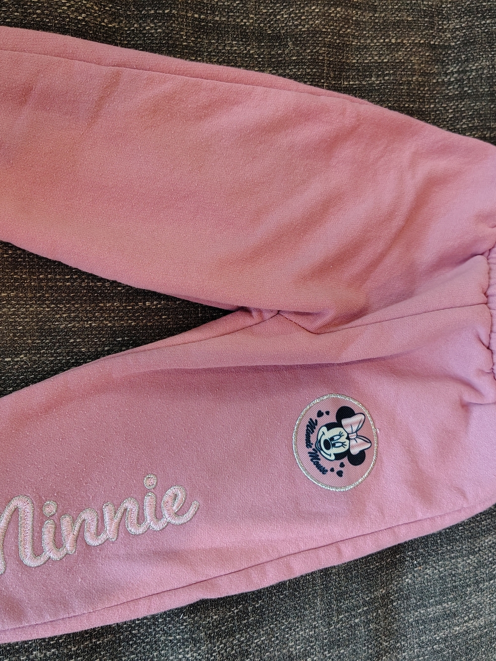 Disney Minnie Mouse Pink Kids Jogger Bottoms size 12 months